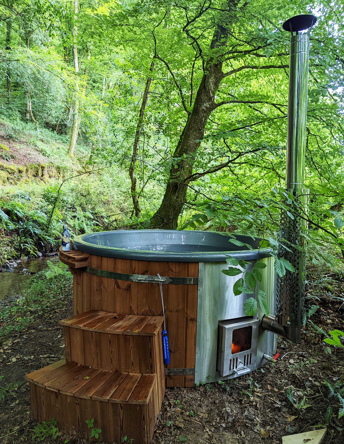 Penvose hot tub